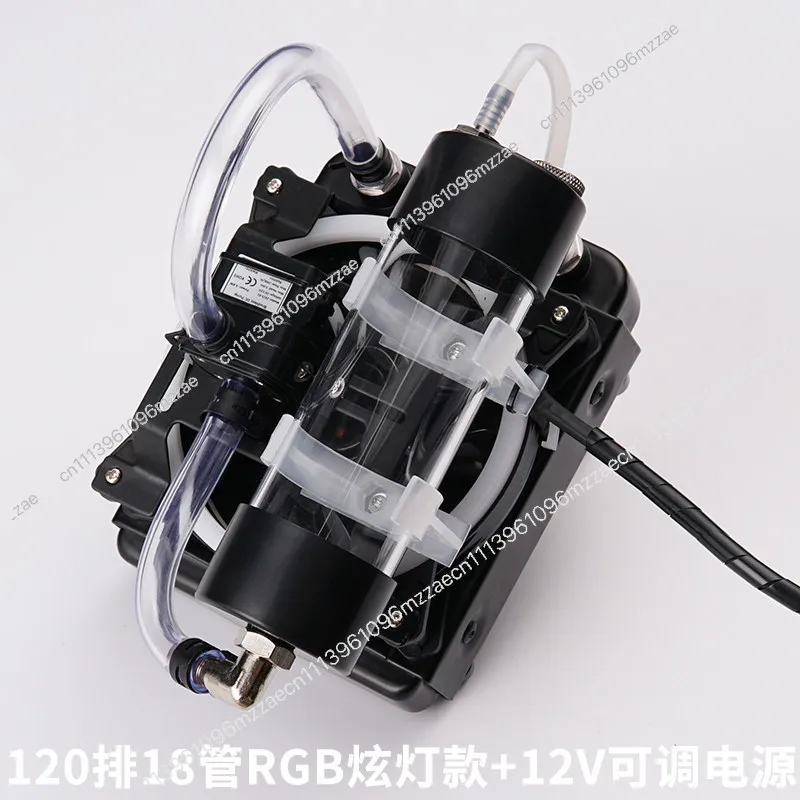 120 Cold Row Notebook Modified Water-cooled Electric Motorcycle Universal Heat Dissipation Cooling Modified DIY Free