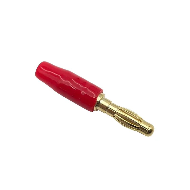 20 قطعة موصل الموز المطلي بالذهب لمحطة مكبر الصوت الموسيقي