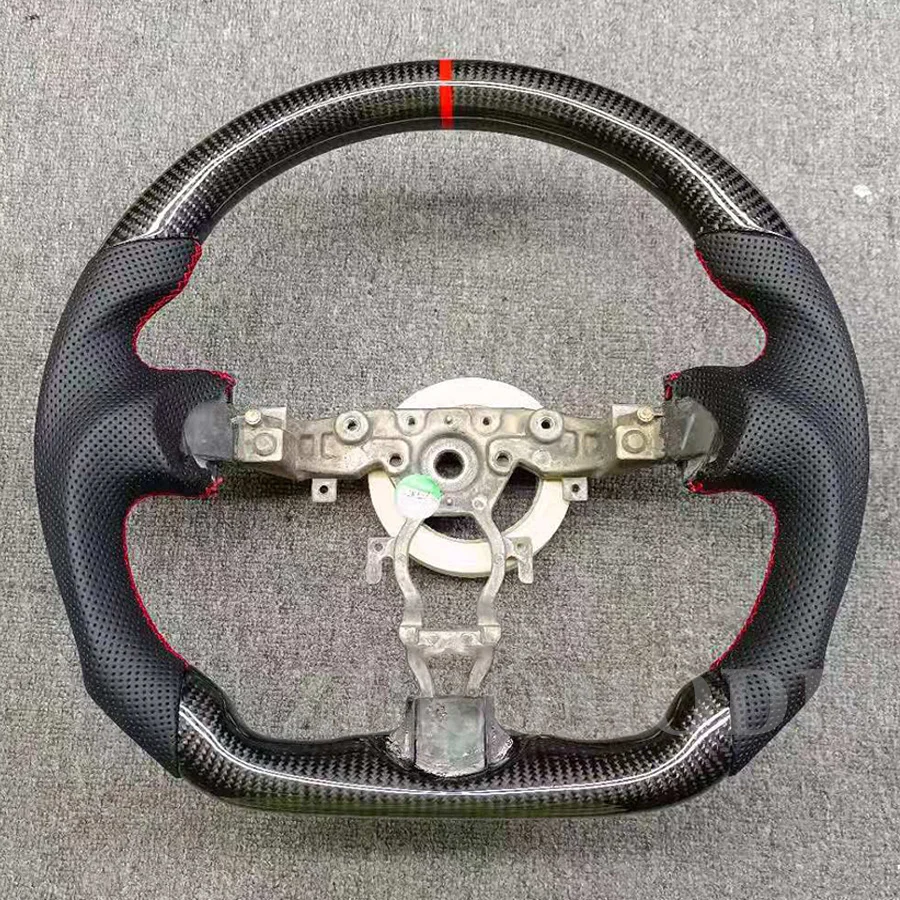 100% Real Carbon Fiber Steering Wheel For Infiniti FX35 FX37 QX70 Nissan 370Z 2009 2010 2011 2012 2013