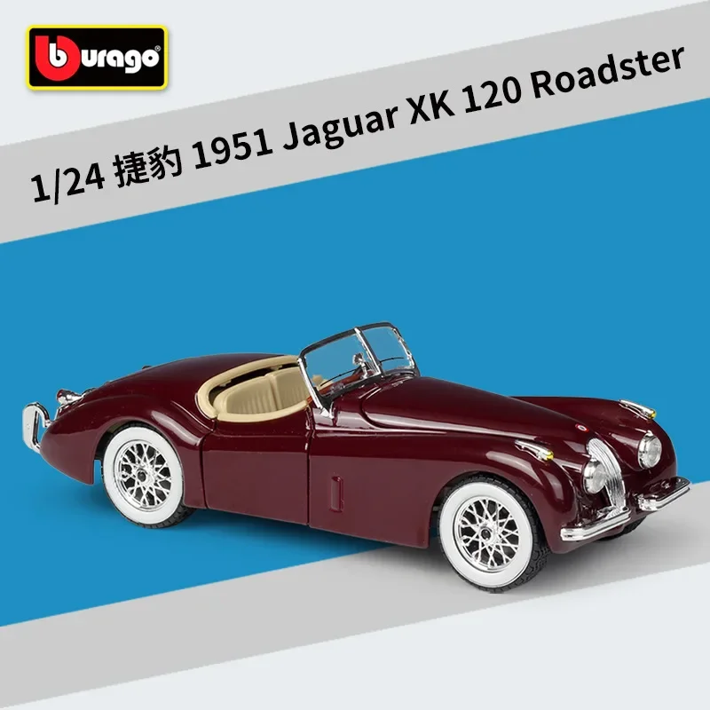 Bburago 1:24 JAGUAR XK XKR S modello di auto in lega veicoli modello in metallo statico B682