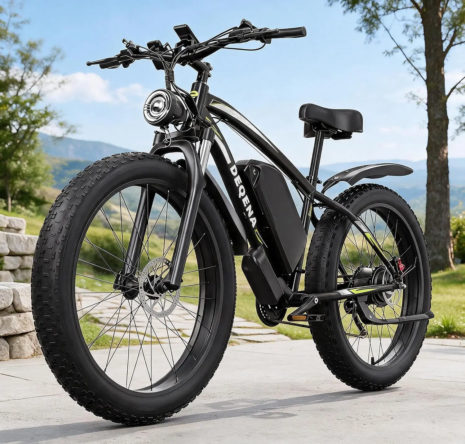 2000W 48V 16Ah Electric Bicycle, 24