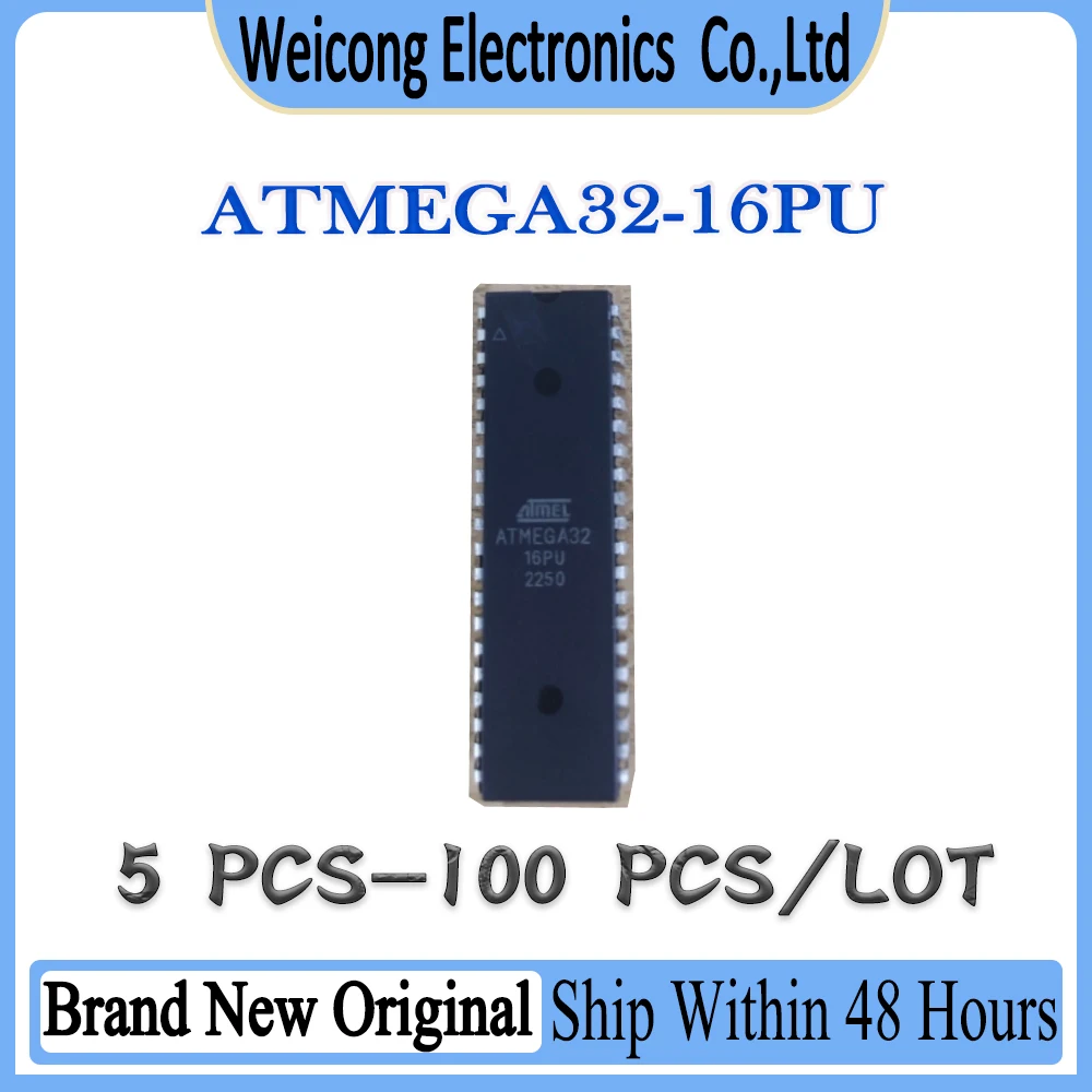 ATMEGA32-16PU ATMEGA32-16 ATMEGA32 32-16PU ATMEGA IC MCU Chip DIP-40