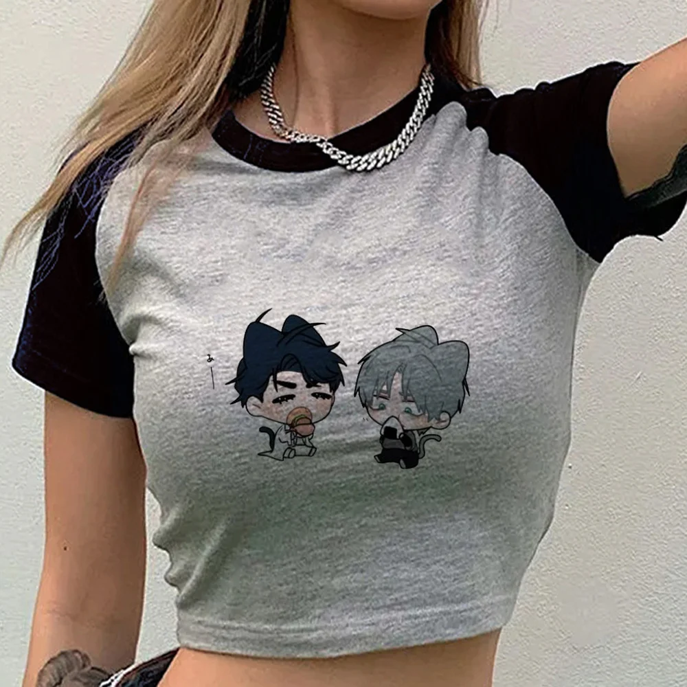 Alien Stage cropped top ladies graphic grunge jojifuku manga japan t shirt alternative  clearance sales goth