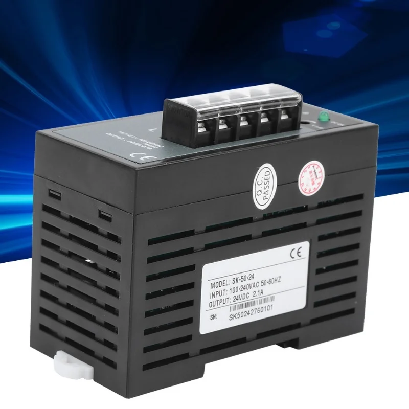 

Блок питания для DIN-рейки SK5024, миниатюрный импульсный источник питания, AC100‑240V