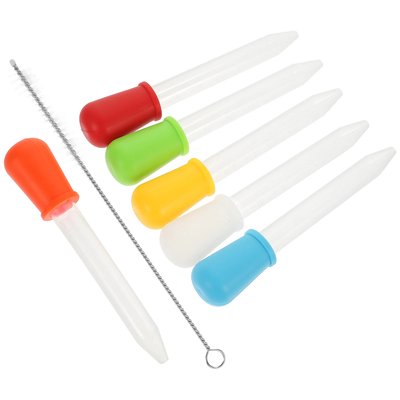 6 Pcs Dropper Silicone Pipettes Medicine Droppers Liquid Silica Gel Eye for Child Transfer