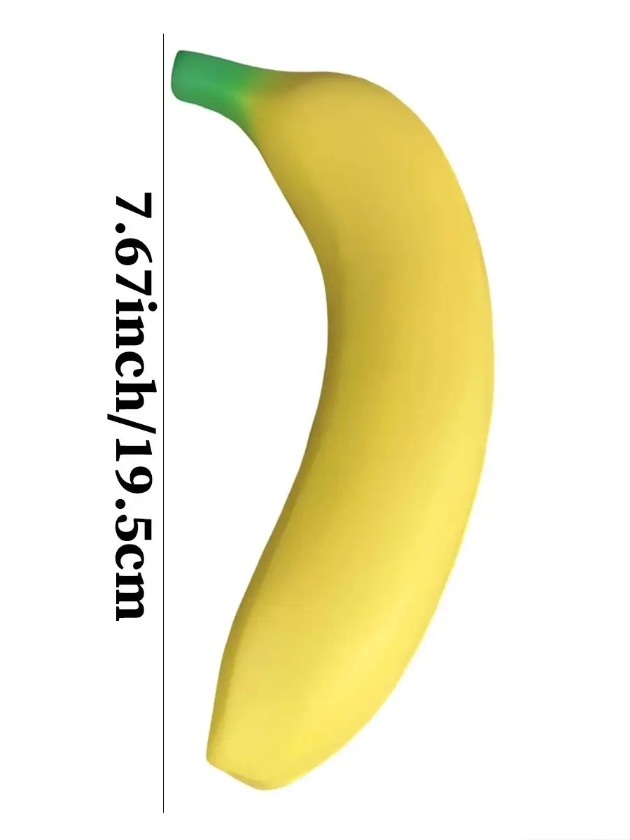 3 Stück/2 Stück/1 Stück Packung Ultra-Weiche Bananenförmige Langsam Rückfedernde, Realistische Bananenförmige, die Auch Verwendet Werden Können – Detail 2