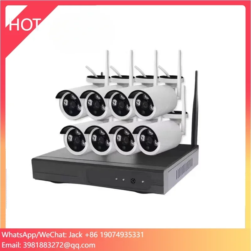 Good Sell 8CH 1080P Wireless NVR Kit Outdoor Surveillance Home Wireless Security Camera System