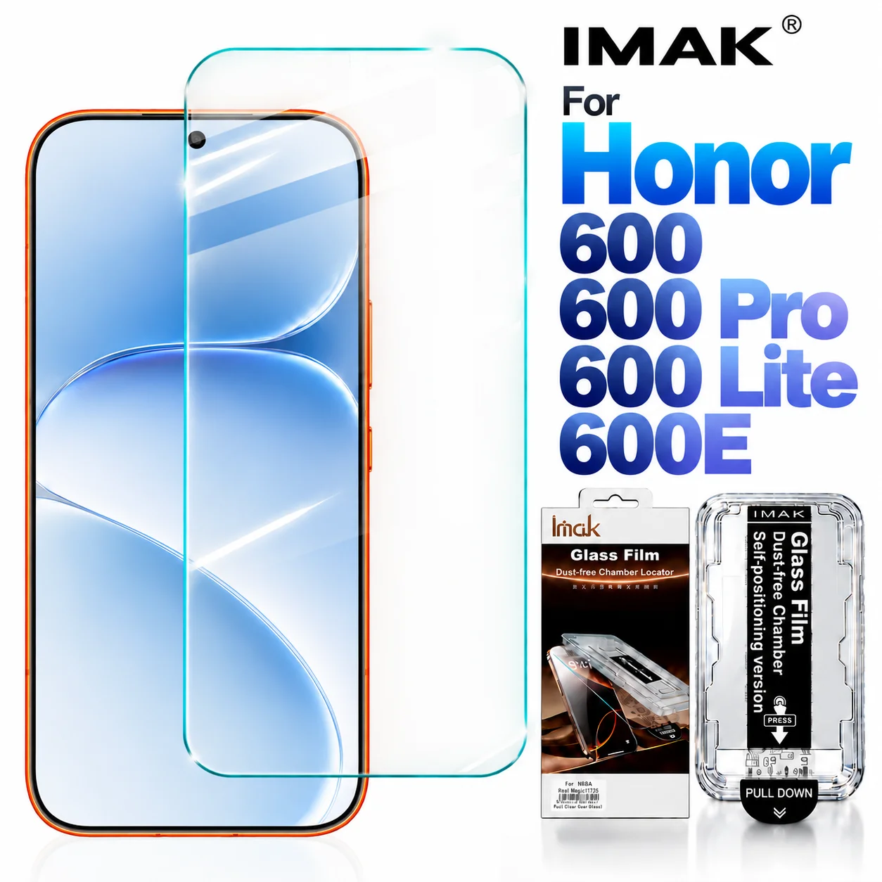Tempered Glass For Honor 600 Pro Lite 600E 5G Global 9H Hardness HD Clear Protector Film