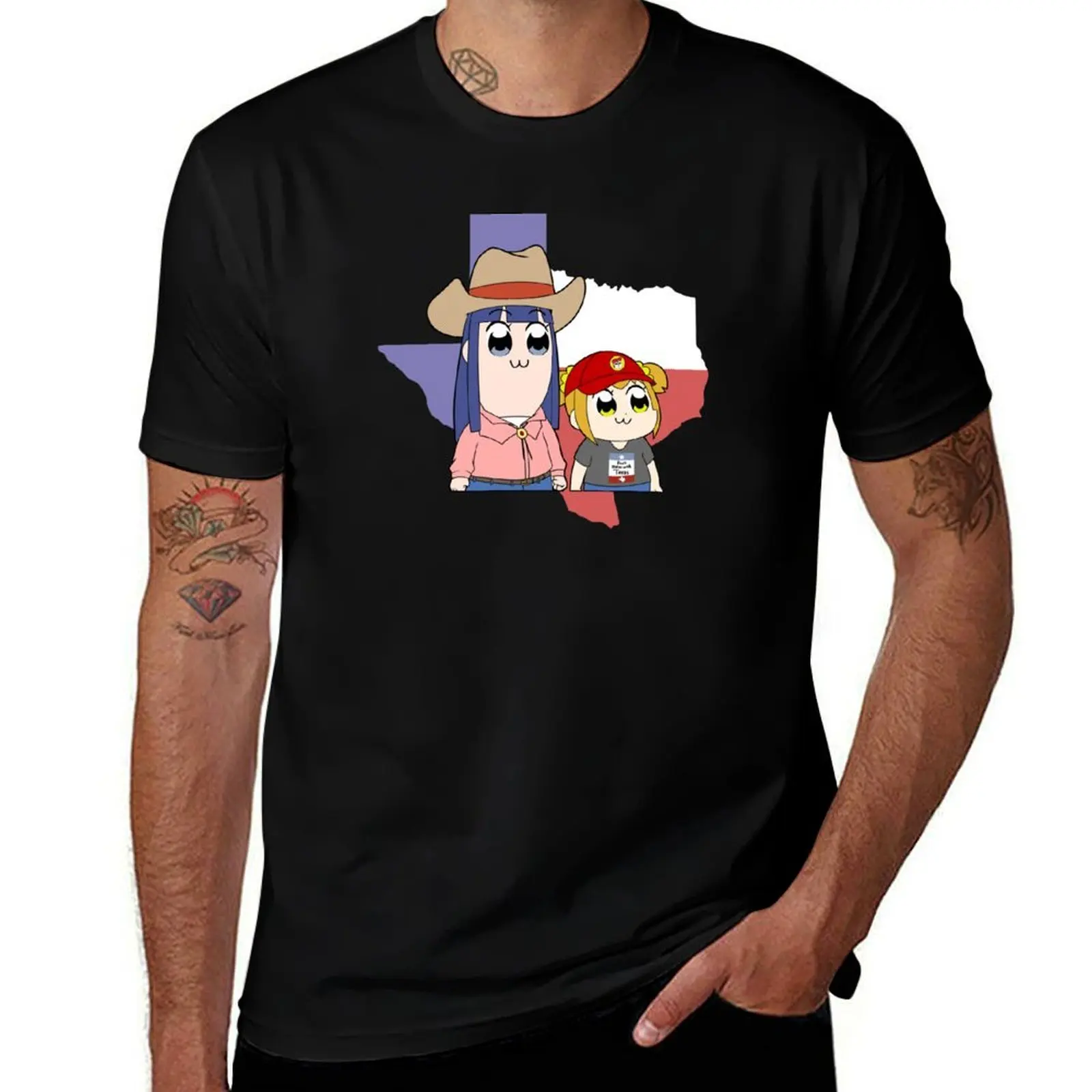 

Popuko and Pipimi Visit Texas T-Shirt Odor Resistant Short Sleeve Top