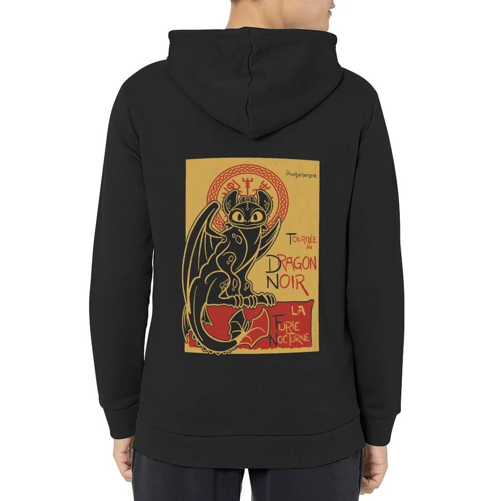 

La Furie Nocturne Hoodie graphic t shirts men men's clothing hooded shirt korean clothes japanese hoodie