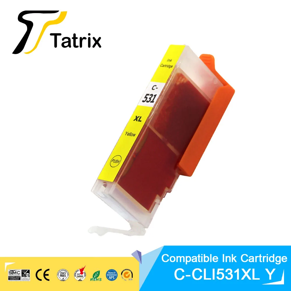 Kompatybilny wkład atramentowy Canon 530XXL PGI 530 CLI 531XXL PGI-531 CLI-531 do drukarki Canon Pixma TS8750 TS8751 — zdjęcie produktu 6