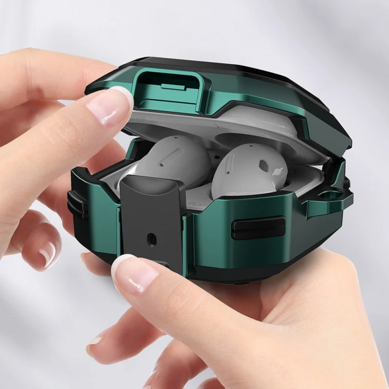 Shockproof Case for Samsung Galaxy Buds 4 / Buds 4 Pro Earbuds Accessories Cover Keychain Switch Headphone Case Box