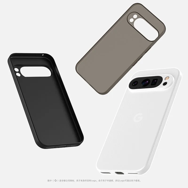 Funda protectora ultrafina para teléfono móvil PP de 0,5mm, cubierta trasera esmerilada translúcida para Google Pixel 9 8 7A 6, funda mate para