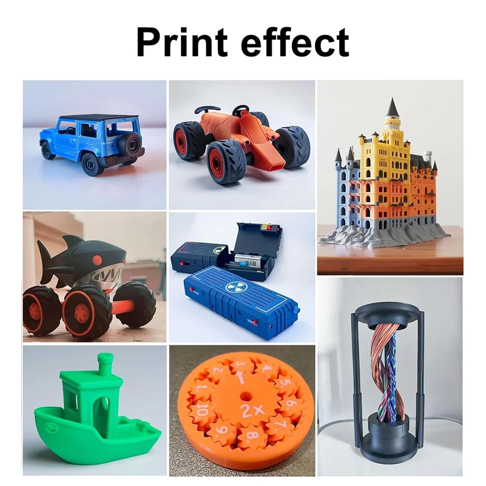 Für Anycubic Kobra S1 S1C Hotend-Kit Kobra S1 Combo Heizblock Messing Gehärteter Stahl Düse 0,2/0,4/0,6/0,8mm 3D-Drucker-Teile – Detail 6