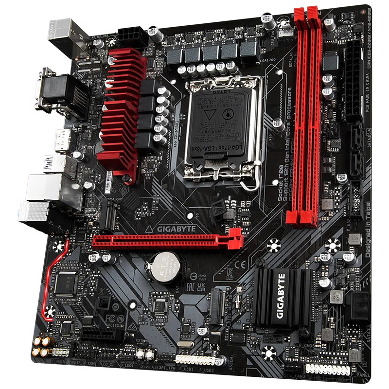 Gigabyte B660M Gaming DDR4 LGA 1700 Intel 12th Gen Motherboard with 6+2+1 Phases Hybrid Digital VRM with MOS Heatsink view 4