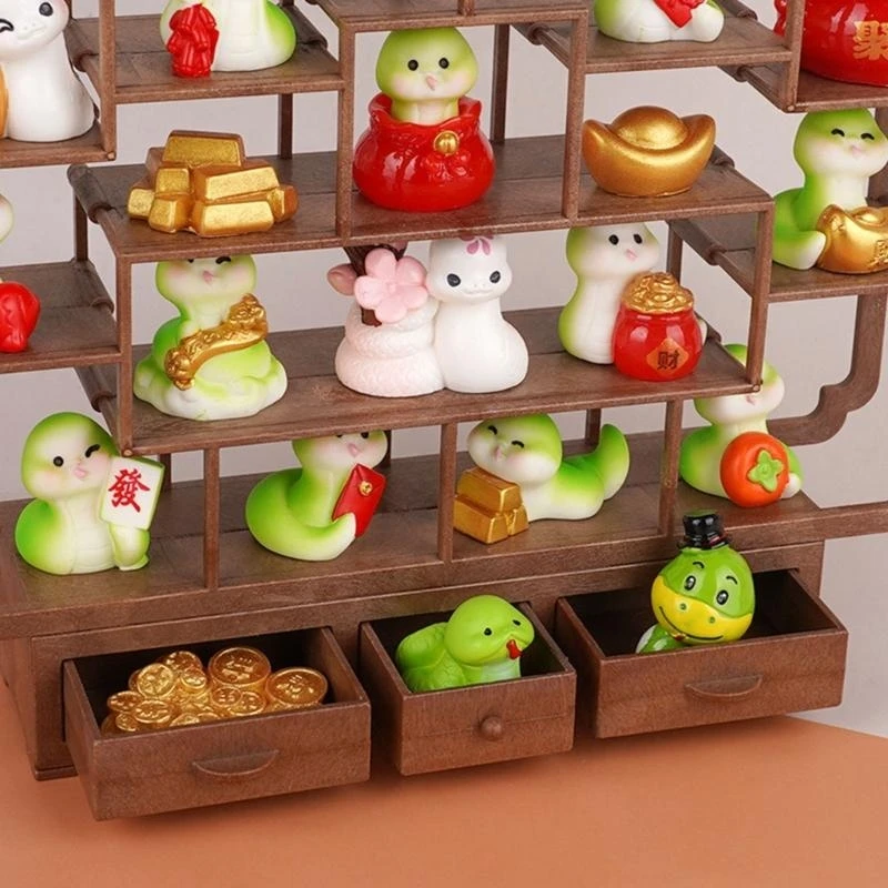 Scaffale creativo che incastra insieme per costruire scene in miniatura e zone gioco 15UB