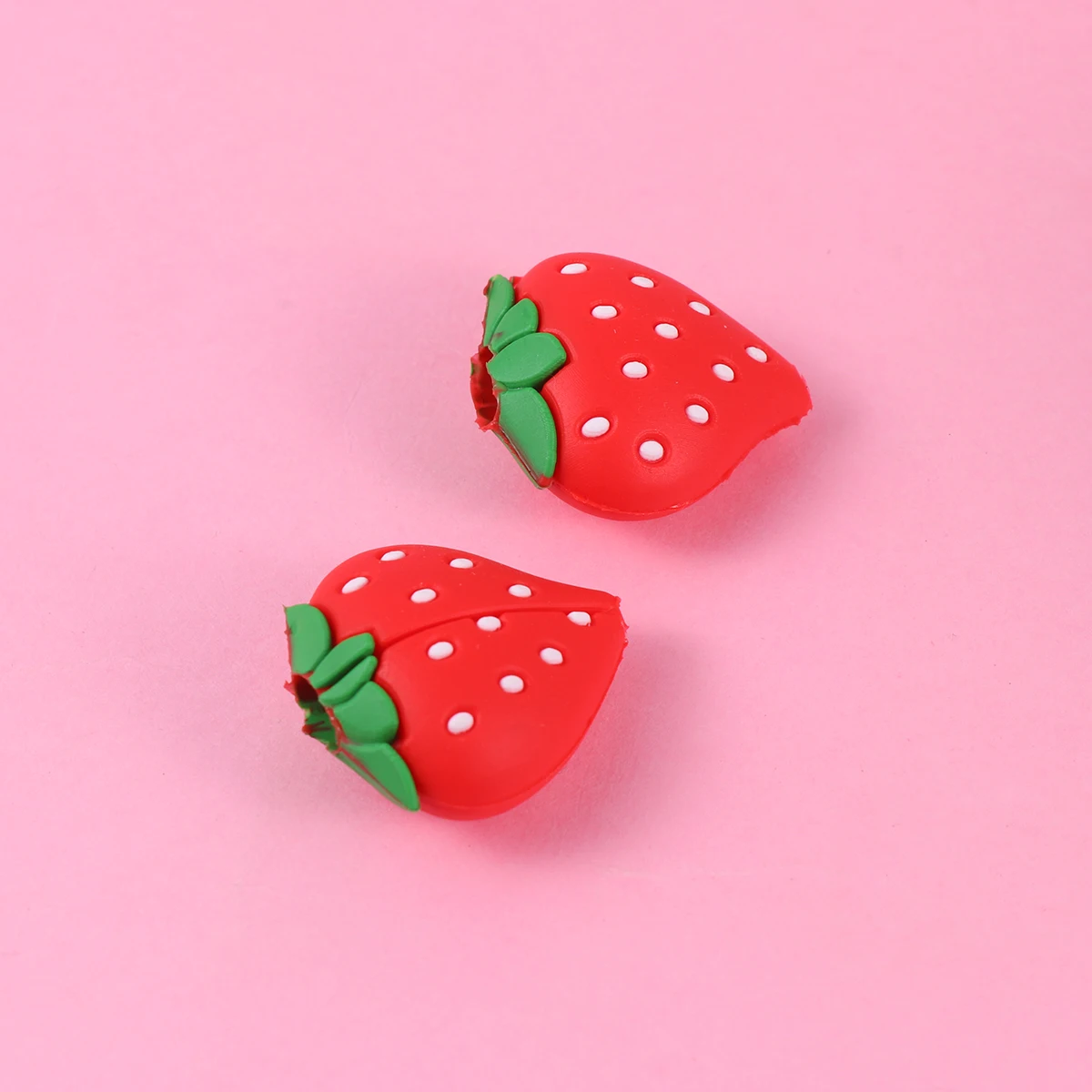 

3pcs Strawberry Data Line Protector Cable Winder Usb Cord Saver Wire Organizer Sleeve Cover For Mobile Phone Cable