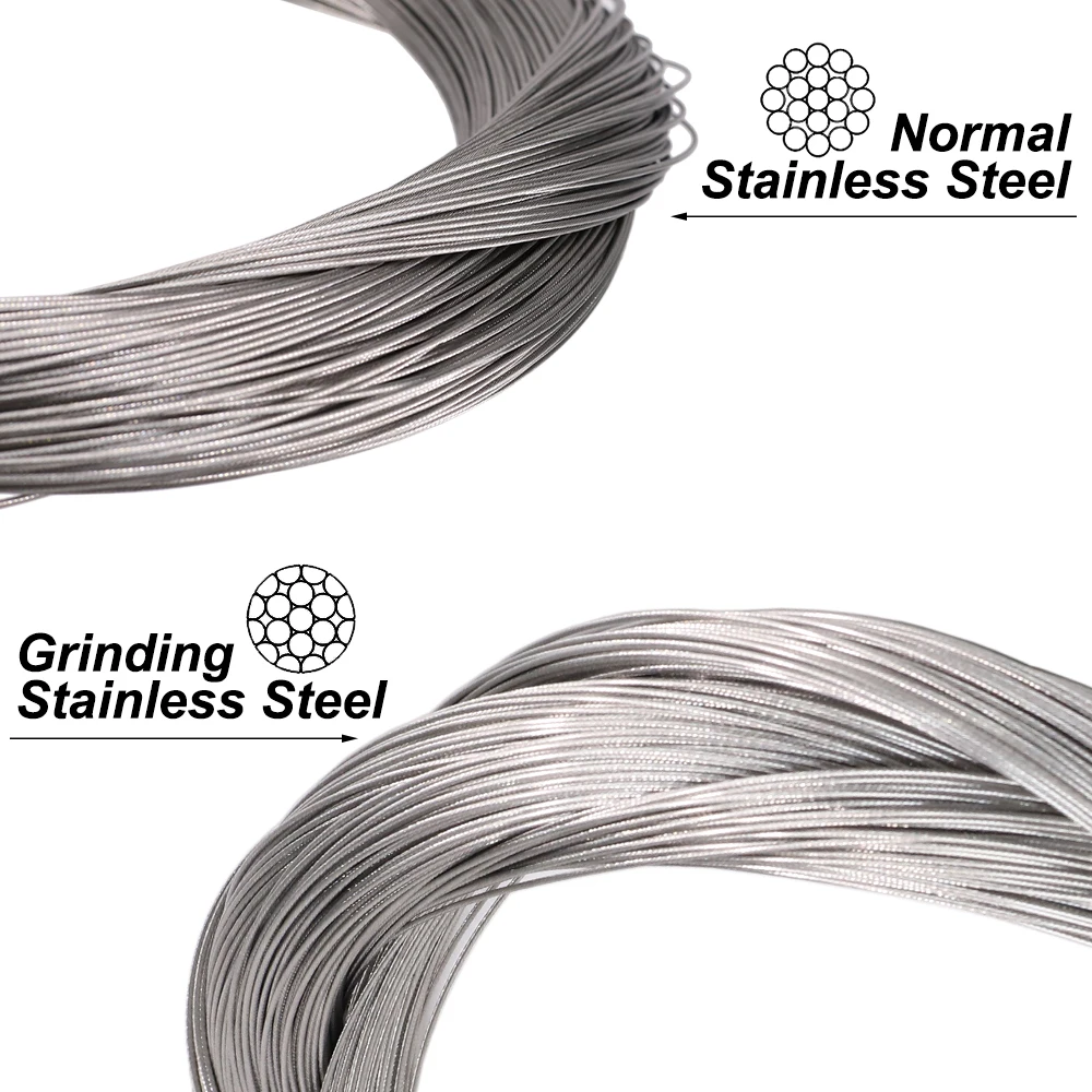 Bicycle Shift Cables 3000/2500mm Mountain Road Bike Scooter Shift Inner Cable Grinding Stainless Steel Derailleur Shift Cable - Image 3