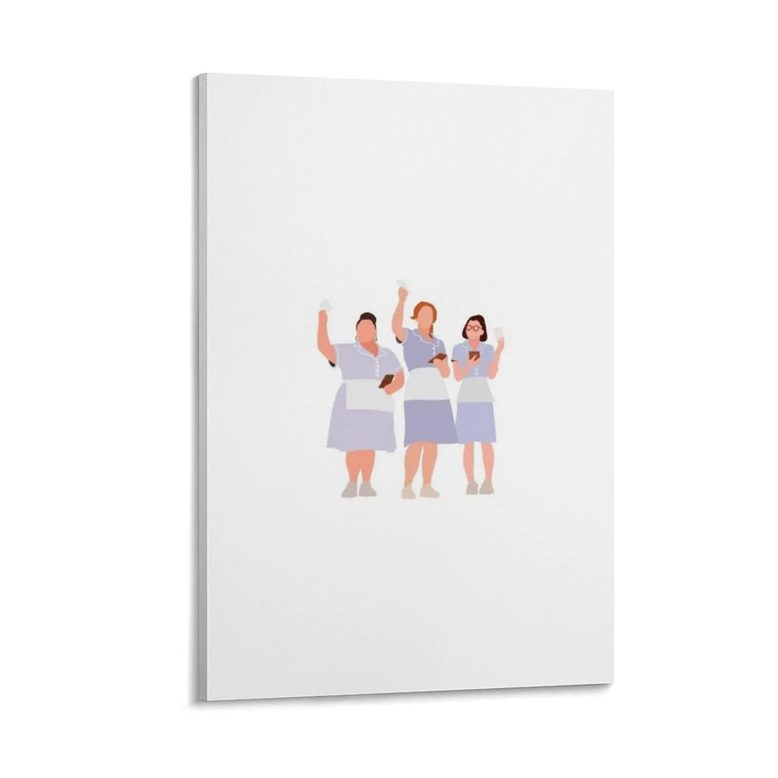 

Waitress Becky, Jenna, Dawn Design Canvas Painting aesthetic room decoration home decorations and organization