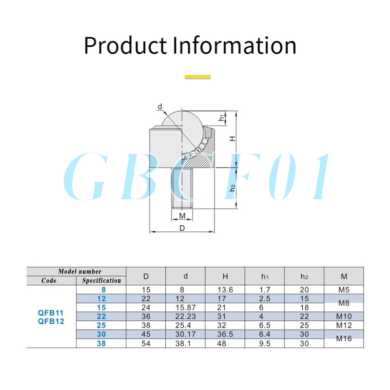 Heavy Duty Universal Ball Steel Roller QFB11/12 Steel Ball Transfer Unit with Screw Shaft Bearing Sliding Conveyor Parts