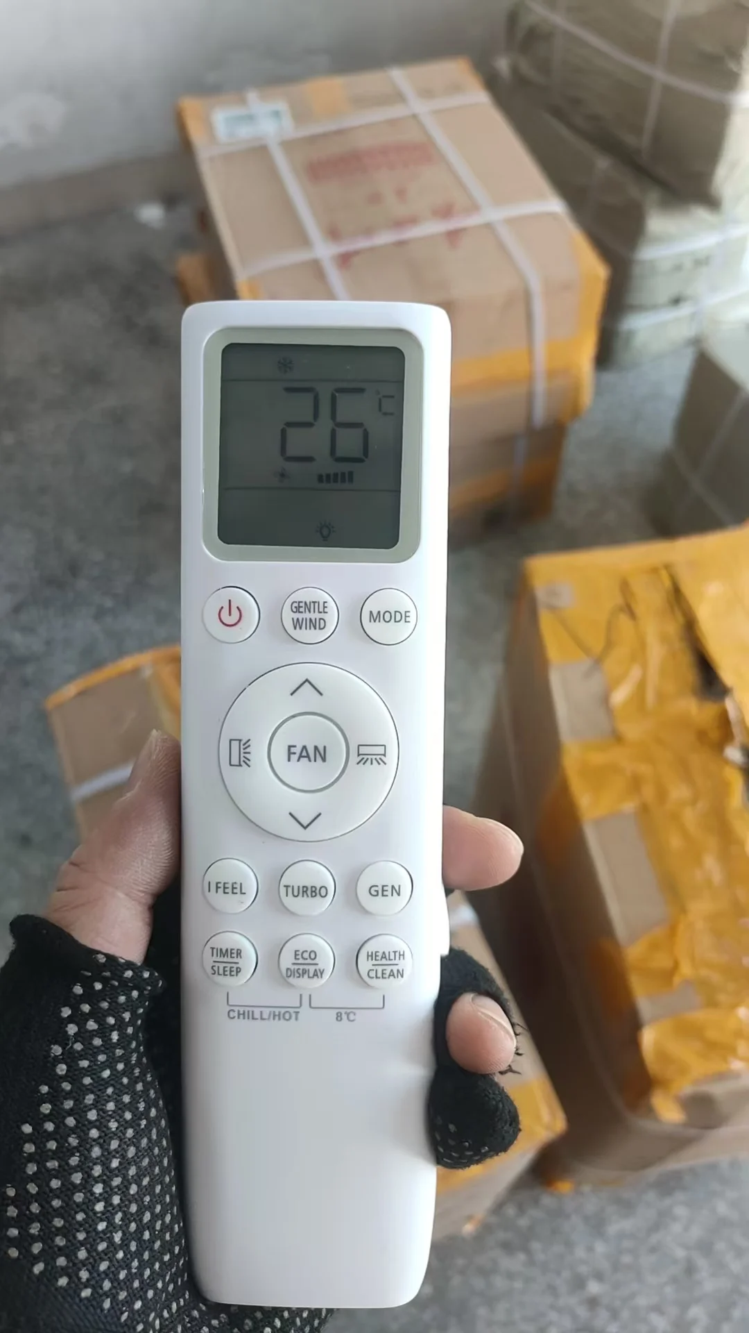 Nuevo Control Remoto para Aire Acondicionado TCL con Conversión Fahrenheit/Celsius