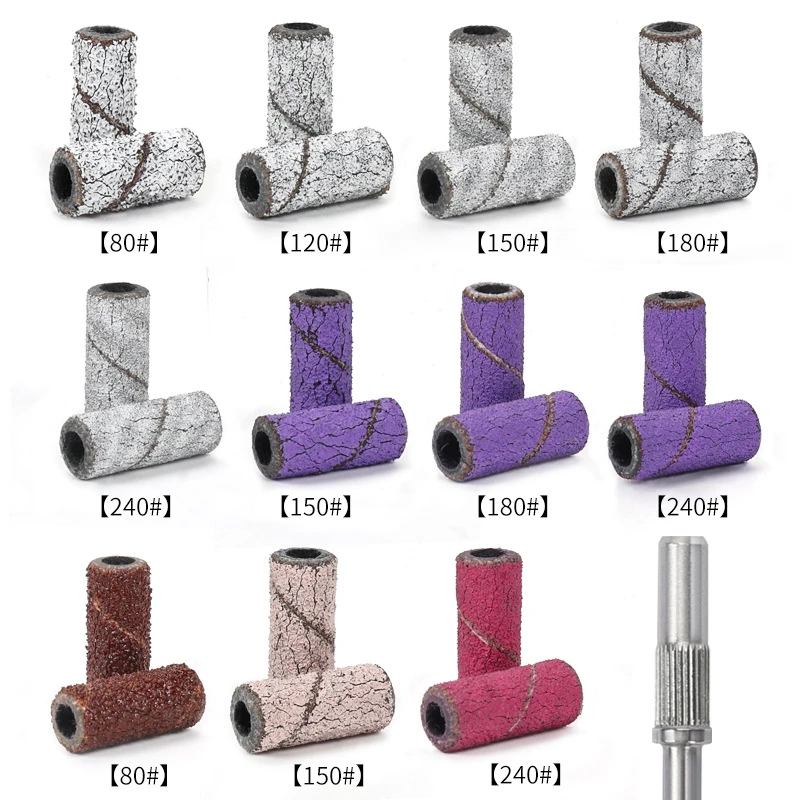 Mini Sand Ring Bearing Nail Polish Nail Polish Remover Manicure Grinding Tool To Remove Dead Skin Shaft Nails Nail Charms