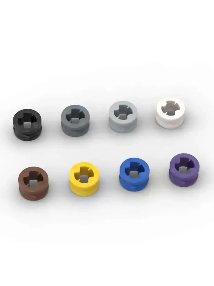 MOC 10 pièces briques 32123 4265 Bush 1/2 blocs de construction lisses connecteur de haute technologie particules Puzzle partie jouet enfants cadeaux d'anniversaire