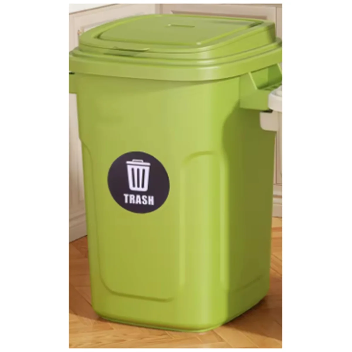 ABNJ 20pcs 5 Inch Special Trash Can Sticker Logo Waterproof Sticker