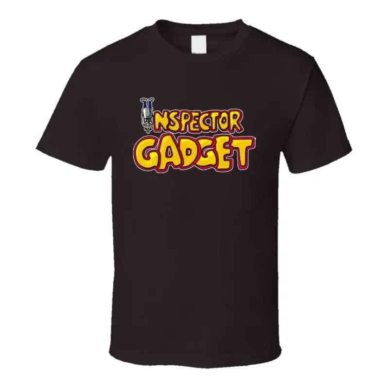 Inspector Gadget 80's Cartoon T Shirt - Brown Shirt