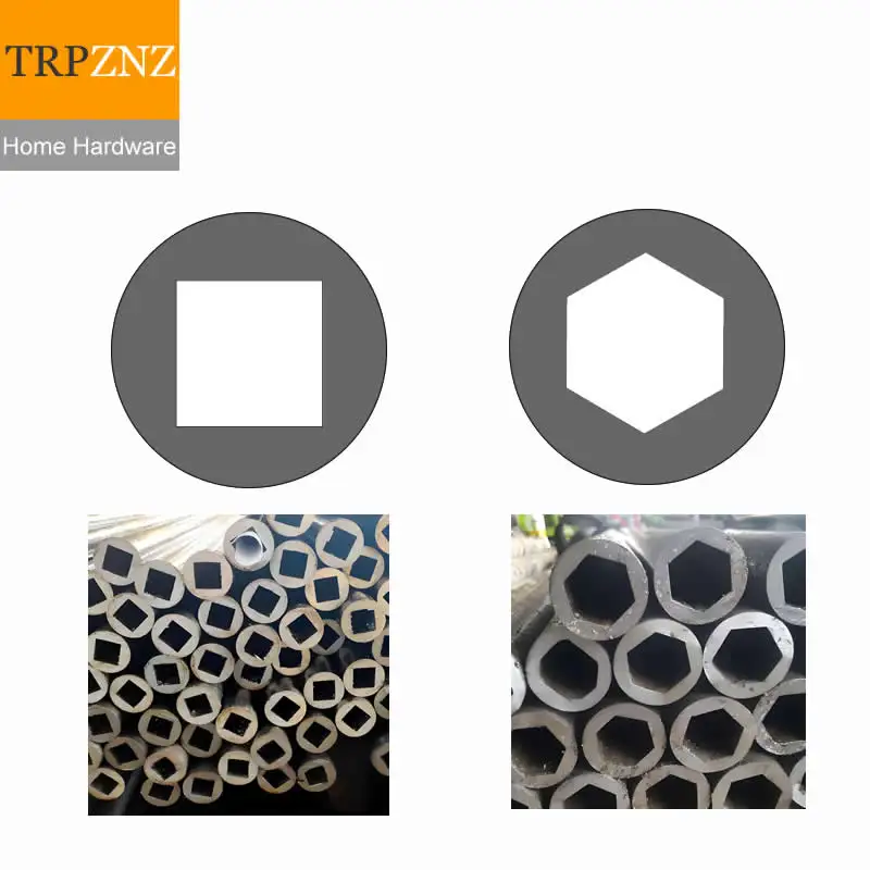 Carbon Steel Hollow Precision Round Square Hexagonal Inner Shape Alien Tube Telescopic Sleeve Drive Shaft Connect Wrench Durable