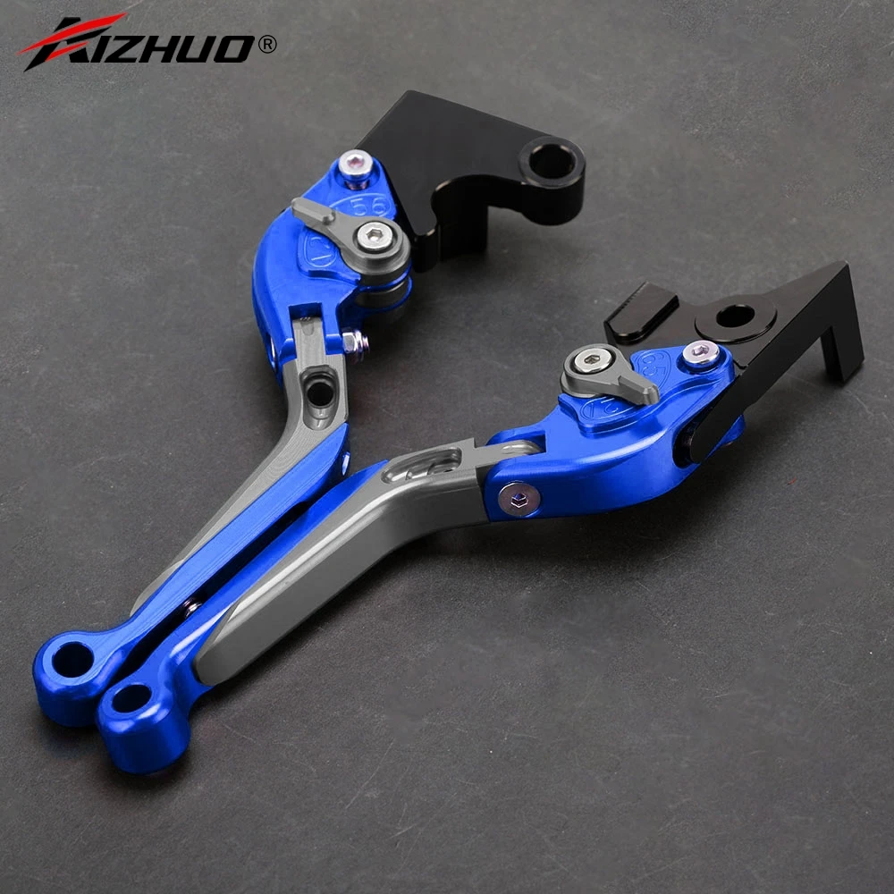 For SUZUKI RV200 SFV650 GLADIUS RV125 CNC Aluminum Motorcycle Brake Lever Clutch Lever Adjustable Handle Levers Accessories