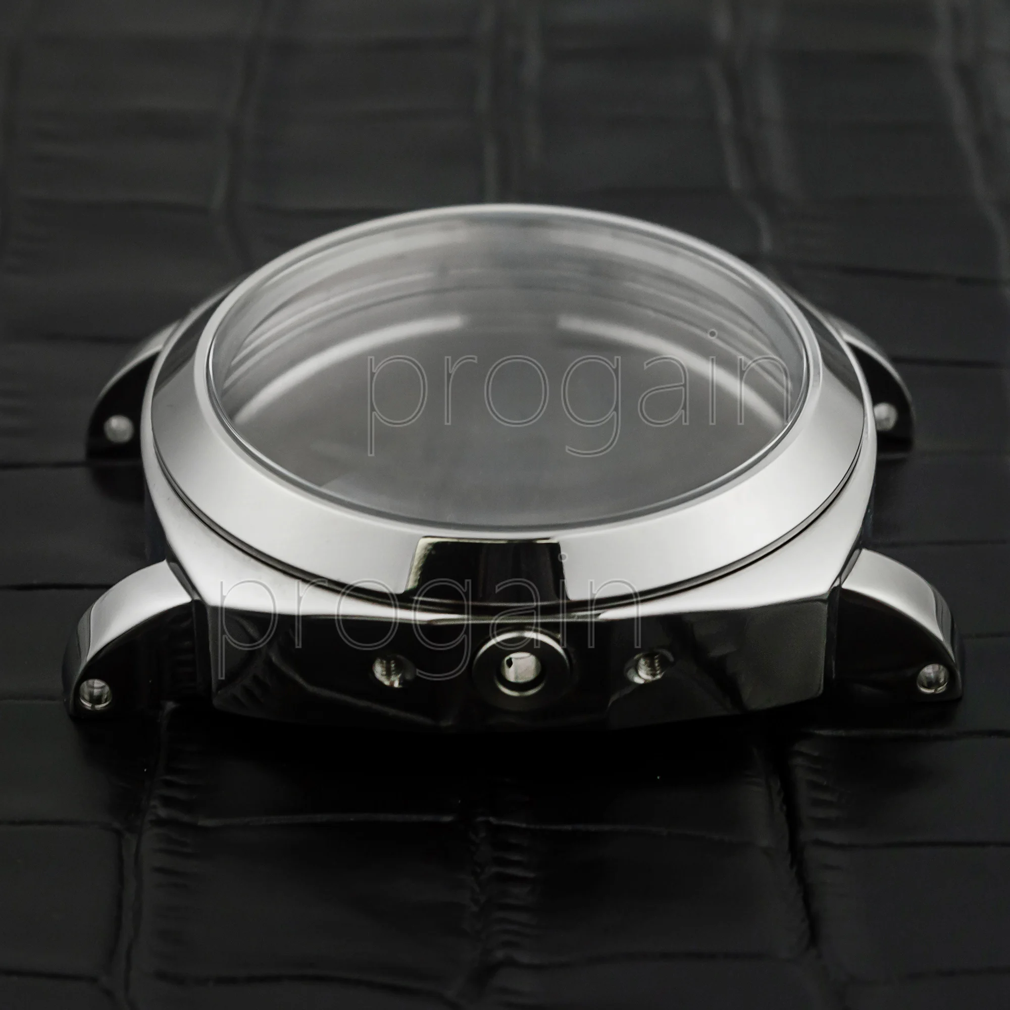 44mm Watch Case Vintage Retro Case Stainless Steel Sapphire Glass 10ATM Waterproof for PAM 5218 CG 6497/6498/ST3600 Movement