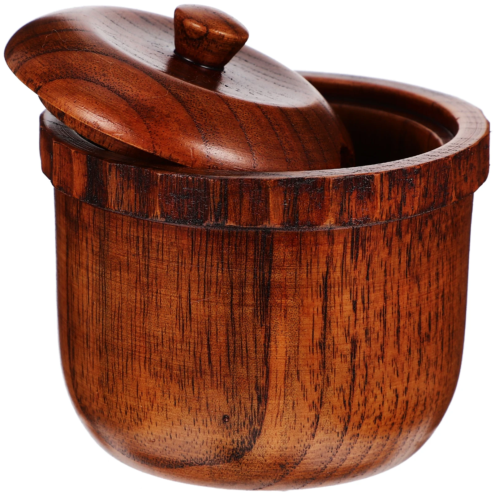 

JujubeWood SauceBottle VinegarOilDispenser KitchenContainers HighGradeMaterial DurableWoodenCondimentHolder Dispenser