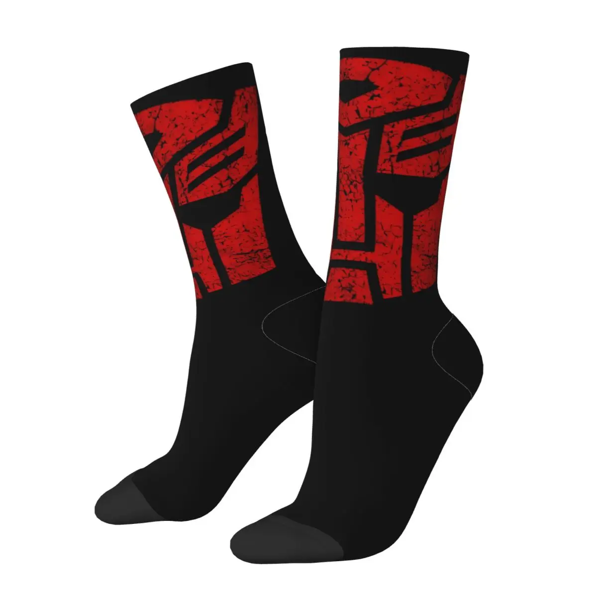 Crazy Design Men's Women's Transformers Autobots Symbol Socks Merch Soft Socks Comfortable Best Gifts