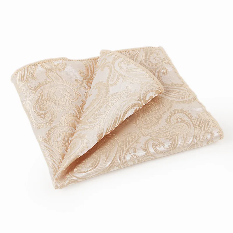 5 pezzi-classico vintage jacquard abito da uomo tasca asciugamano modello jacquard seno affari banchetto di nozze fazzoletto decorativo