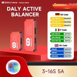 Daly BMS 5A Balancing Board 18650 Active Equalizer Balancer Lifepo4 3S 4S 8S 10S 13S 16S Active Balancer Lithium Battery Packs