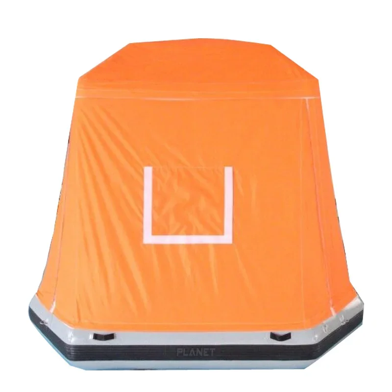 Heavy Duty Water Play Equipment Outdoor Water Camping Shoal Float Boat Raft Tent Inflatable Floating Tent For Leisure