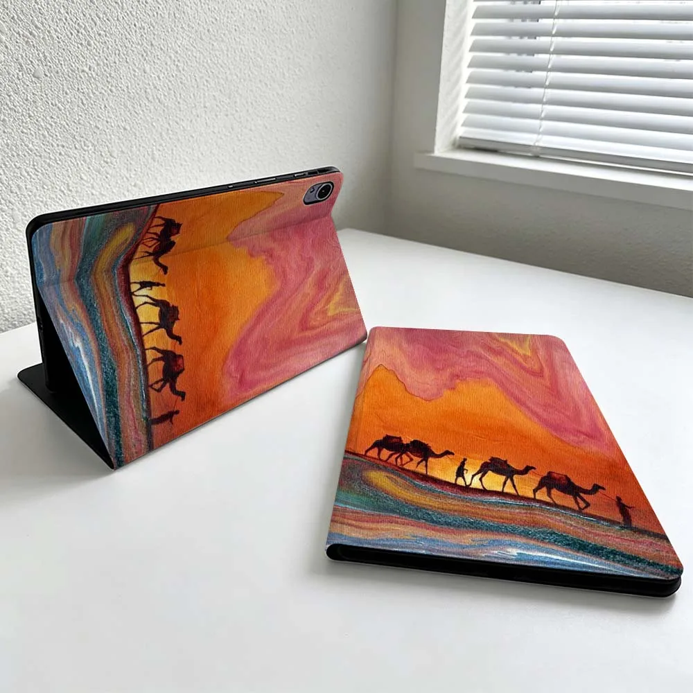 Desert Caravan Sunset Cover For Huawei MatePad MediaPad MagicPad Honor Pad 10 9 8 X10 X9 X8 Pro Soft Inch Tablet Case