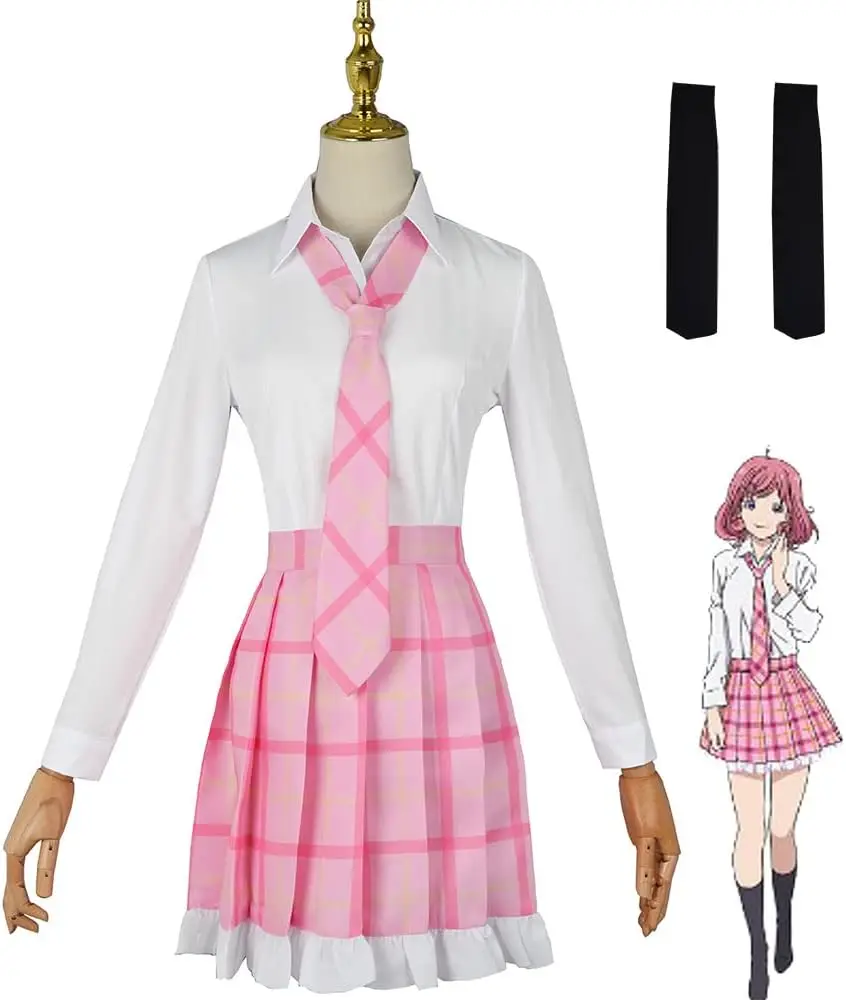 Anime Noragami Kofuku Ebisu Cosplay Uniforms Costume Women Sailor JK School Uniform Skirt Outfits Carnival Suits