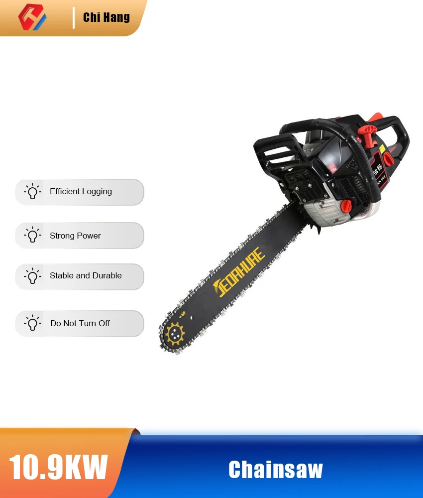 

10.9KW 78CC Chainsaw Logging Saw High-power Petrol Saw Logging Saw Petrol Saw Small Handheld Chainsaw