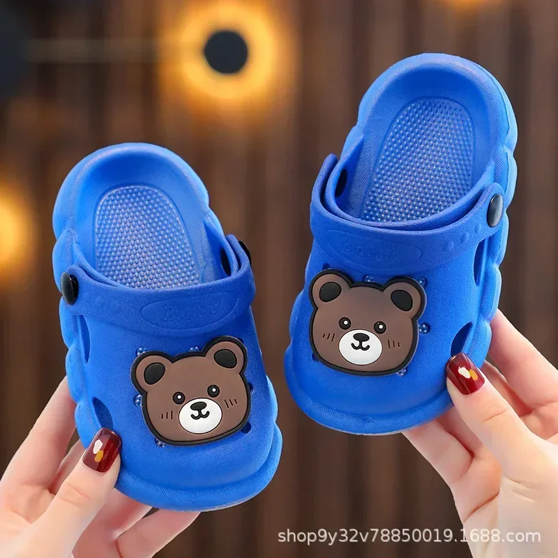 Summer slippers boys shoes non-slip home baby children  kids shoes for girl slppers