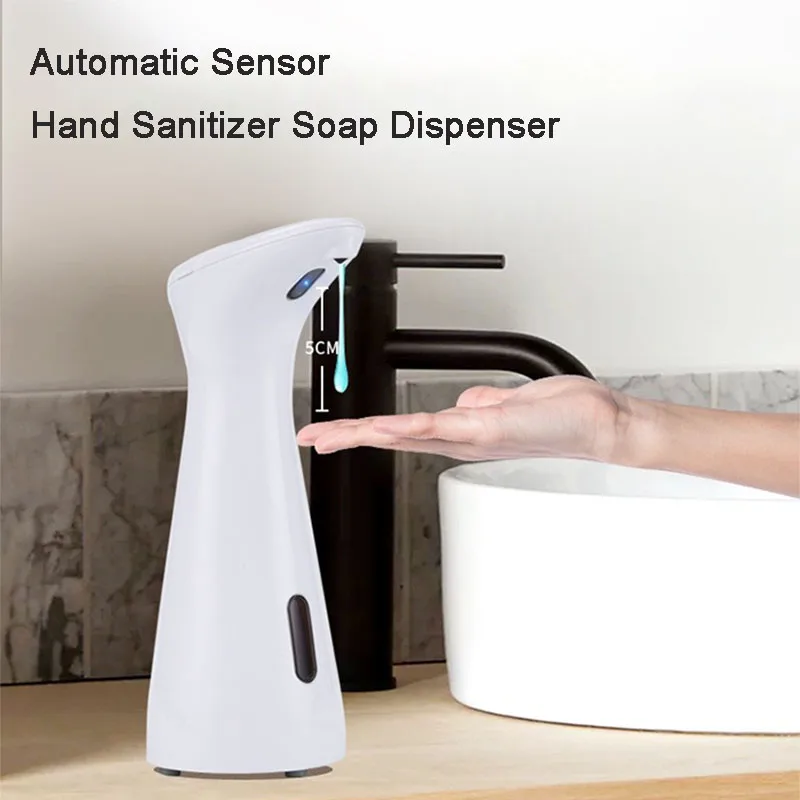 Shower and Lotion Dispenser Shampoo Shower Container Automatic Sensor Hand Sanitizer Soap Dispenser Kitchen Cleaner Dispenser