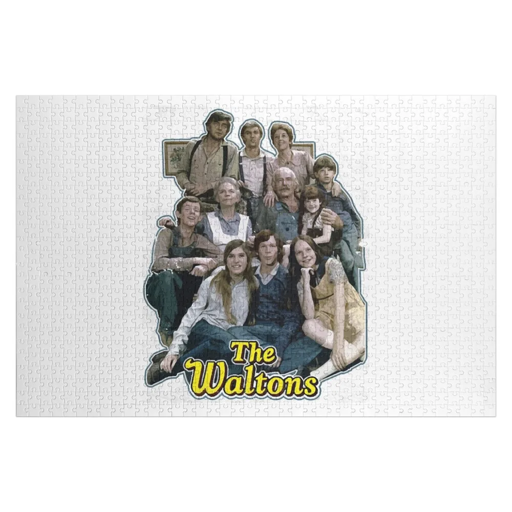The Waltons Frankenstein distressed Horror Movie Halloween For The Audience Vintage Jigsaw Puzzle Customized Picture Puzzle