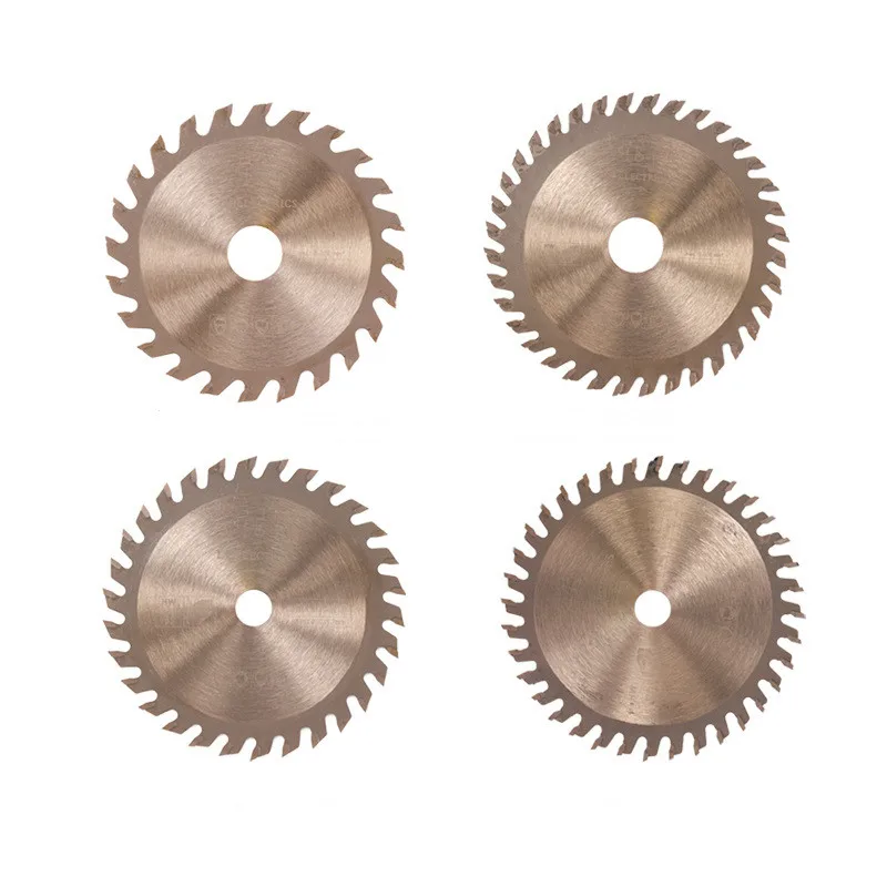 1pcs 85x10mm/85x15mm 24T 30T 36T TiCN Coated Wood Mini TCT Saw Blade Cemented Carbide Oblique Cutting Disc Tool