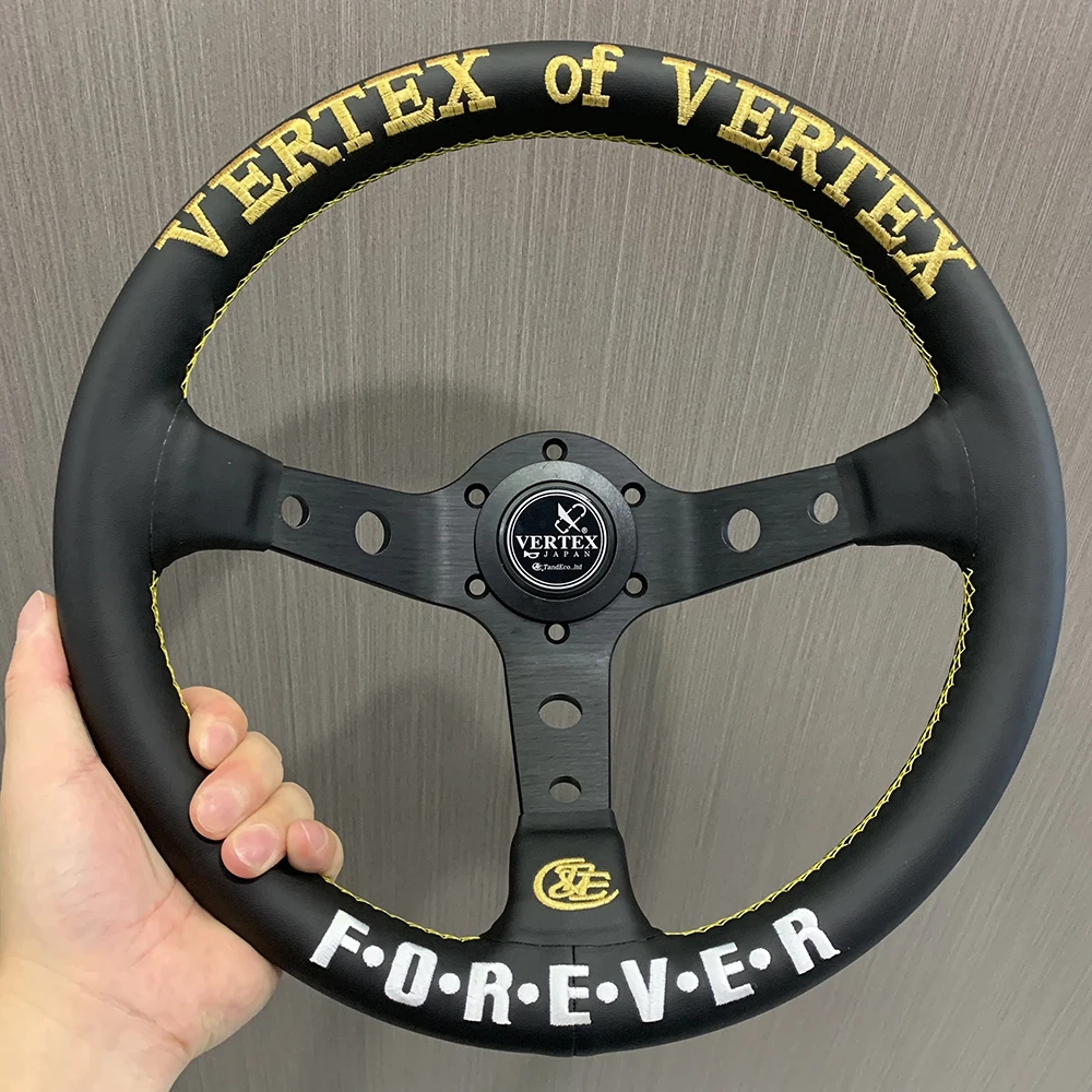 

TIYPEOR 320mm universal embroidery steering wheel