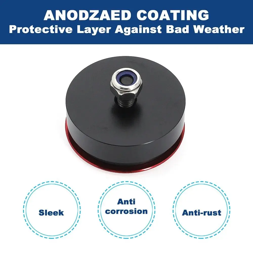 

1Set New Black Rear Wiper Delete Kit Silver Blue Hole Plug Cap Aluminum Universal Car Accessories