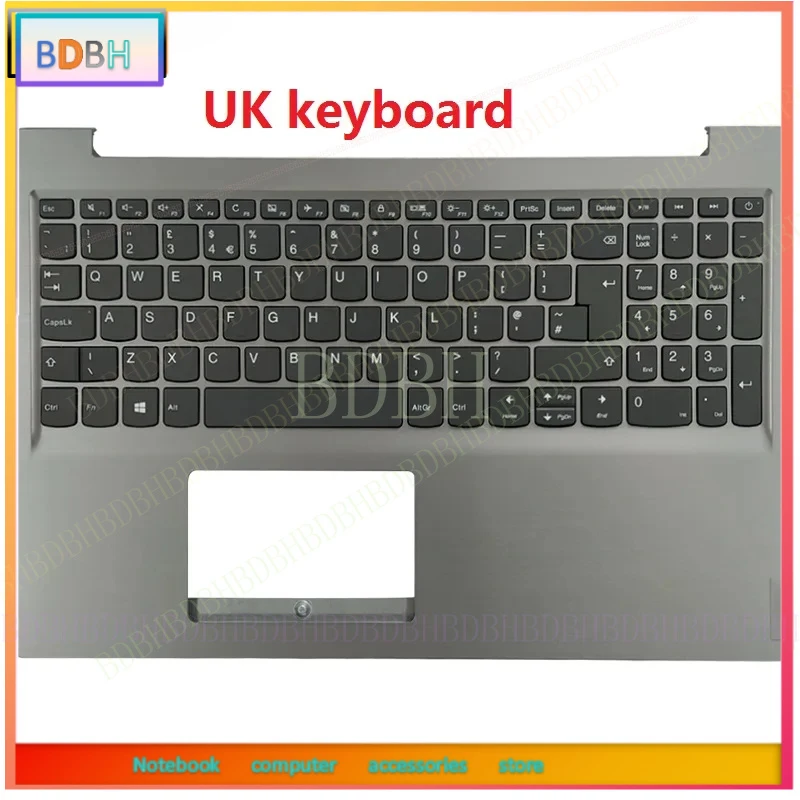 Russian/US/UK/French/Brazil/Spanish laptop keyboard for Lenovo ideapad S145-15 AST IGM IWL S145-15API S145-15IIL palmrest upper