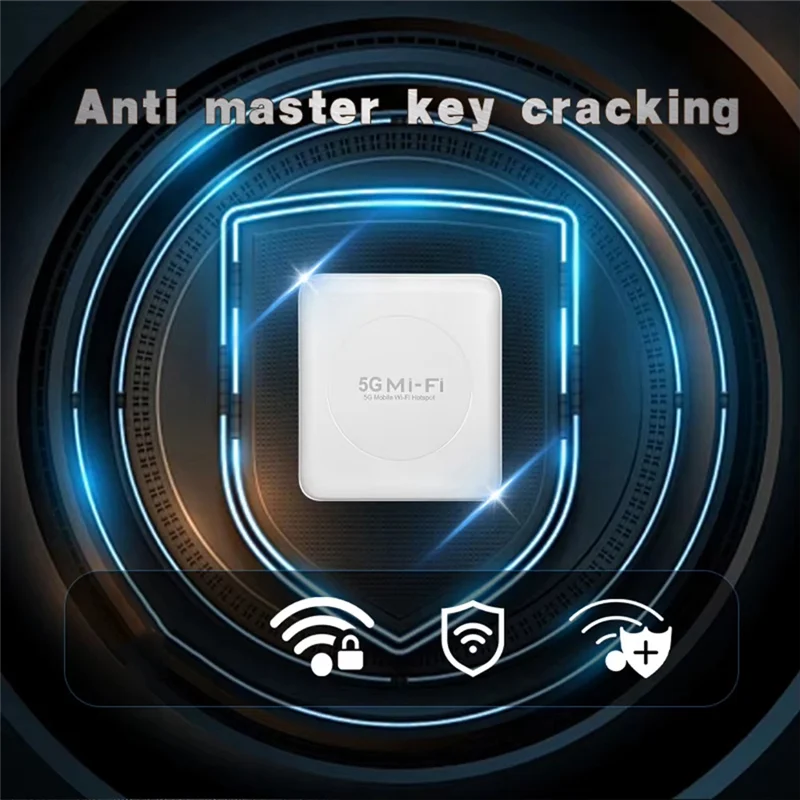 Router Wifi tascabile eccellente-5G Wifi 6 con slot per scheda SIM Router Mifi Hotspot mobile wireless Supporto 10 utenti per ufficio di viaggio