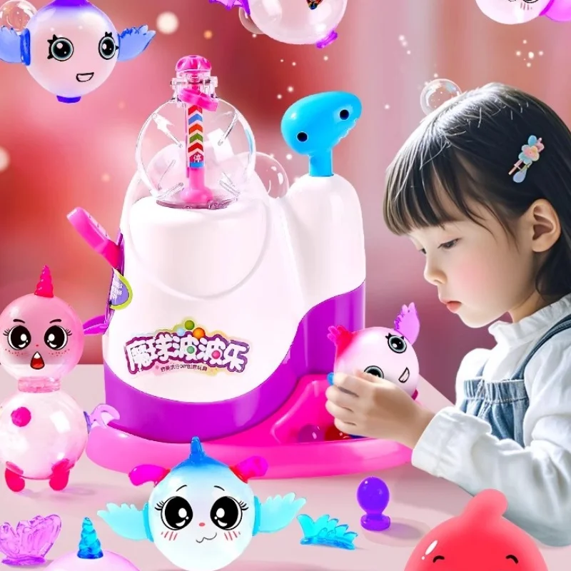 In Stock Magic Sticky Happy Diy Animal Monster Toy Theme For Boys Girls Assembled Bobo Sticky Toys Anti-Stress Toy