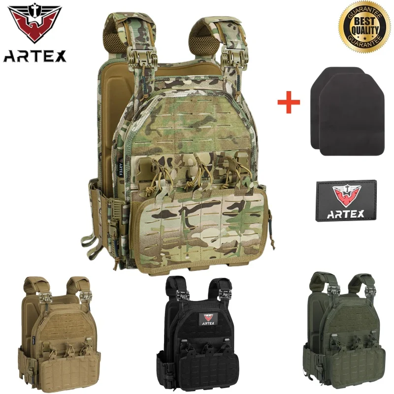 

Легкий тактический жилет 6094, быстросъемная система MOLLE, нейлоновое военное снаряжение 1000D для кемпинга и выживания